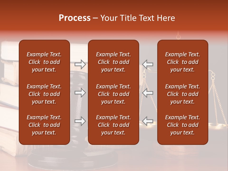 Symbolic Legal Authority PowerPoint Template