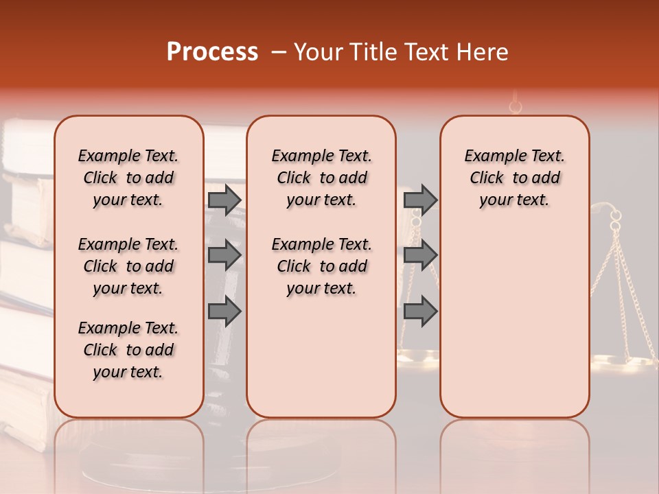 Symbolic Legal Authority PowerPoint Template