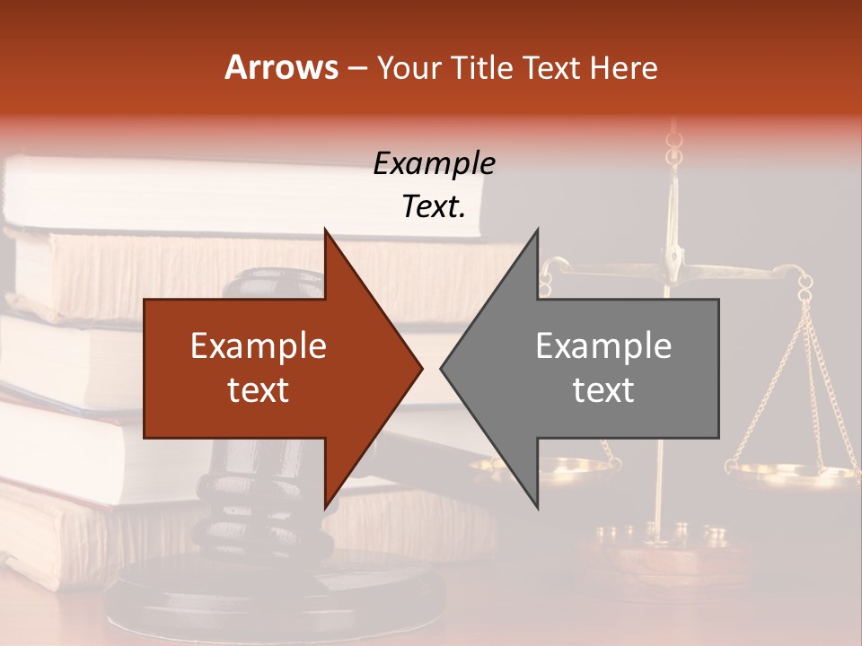 Symbolic Legal Authority PowerPoint Template
