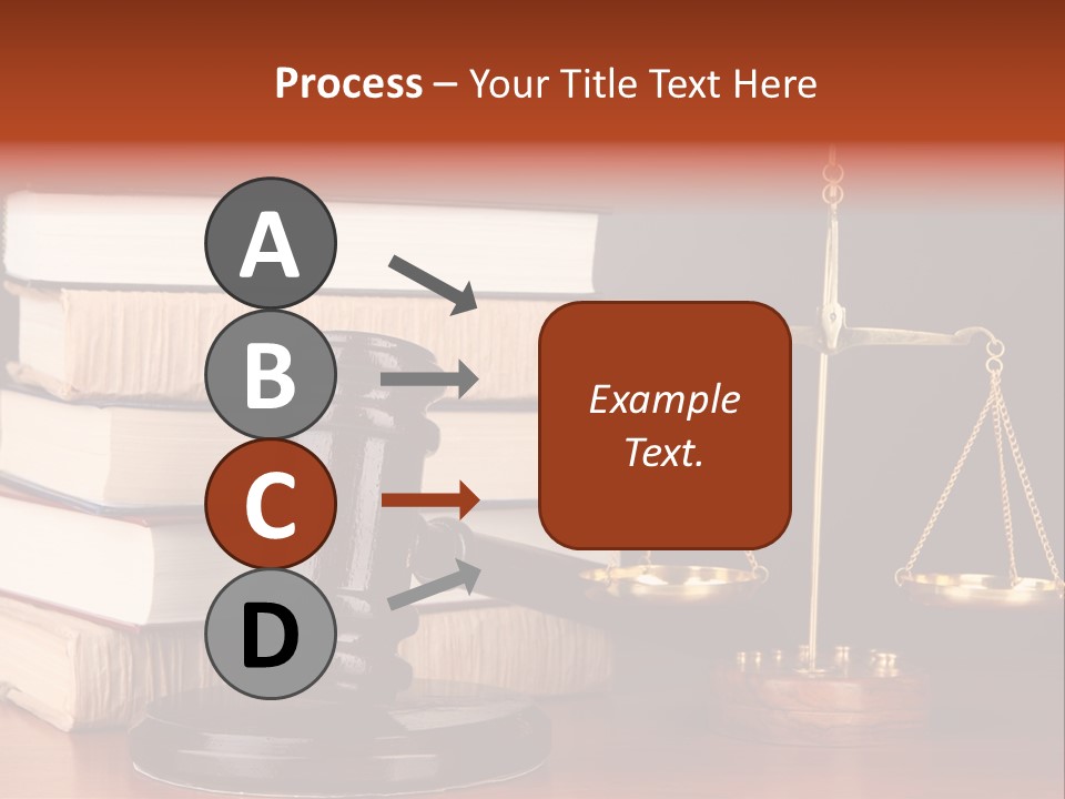 Symbolic Legal Authority PowerPoint Template