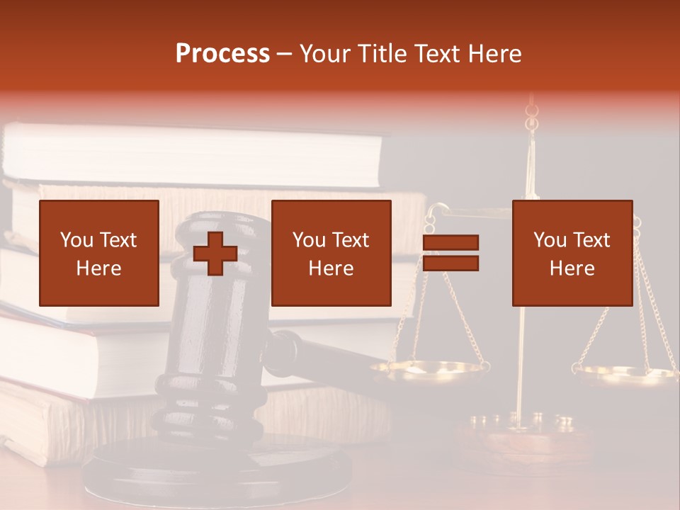 Symbolic Legal Authority PowerPoint Template