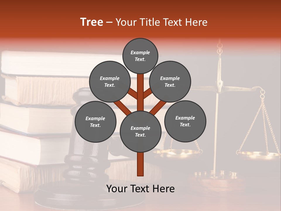 Symbolic Legal Authority PowerPoint Template