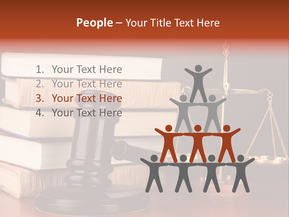 Symbolic Legal Authority PowerPoint Template