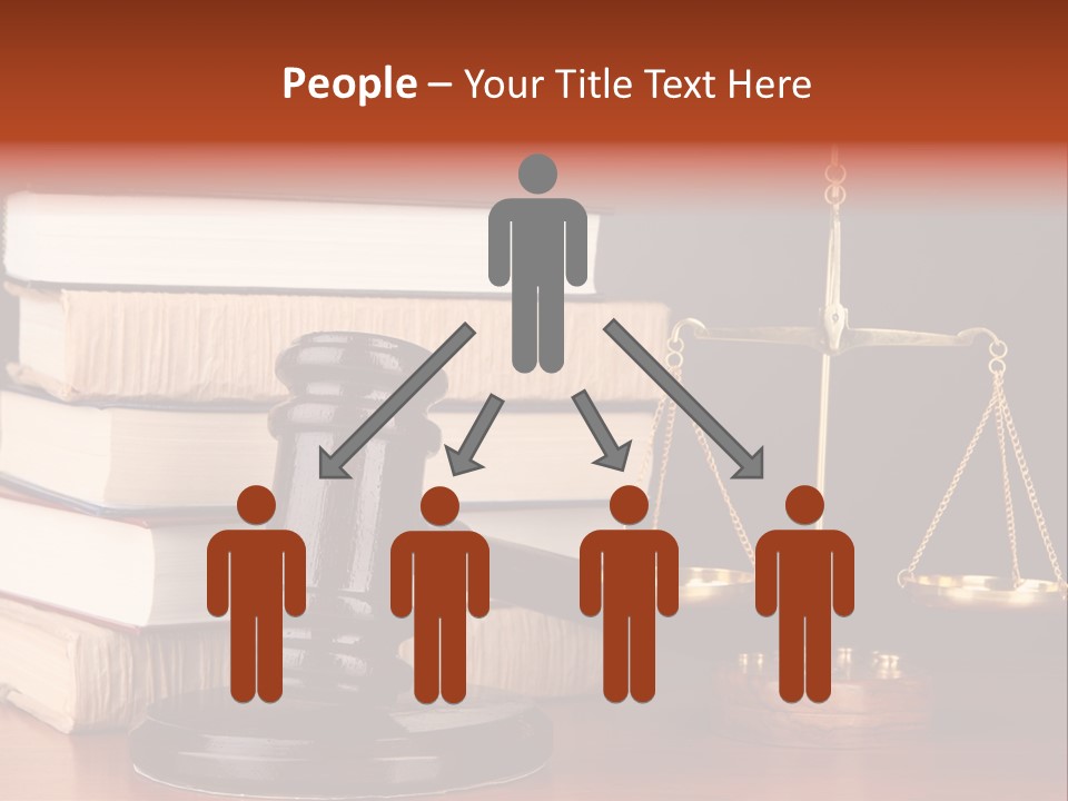 Symbolic Legal Authority PowerPoint Template