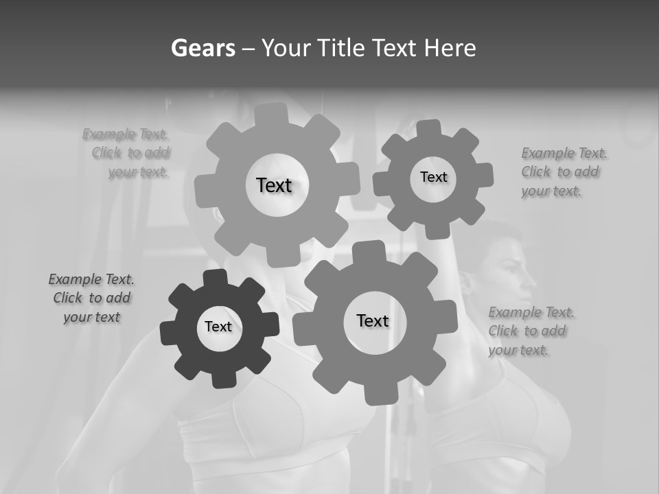Lifting Weight Building PowerPoint Template