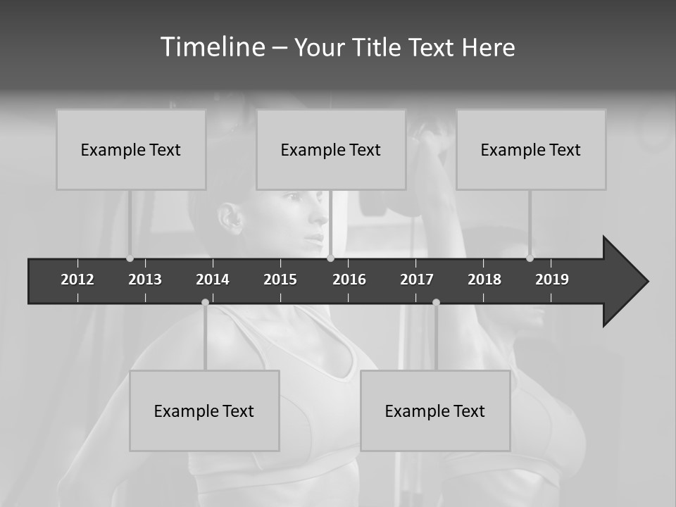 Lifting Weight Building PowerPoint Template