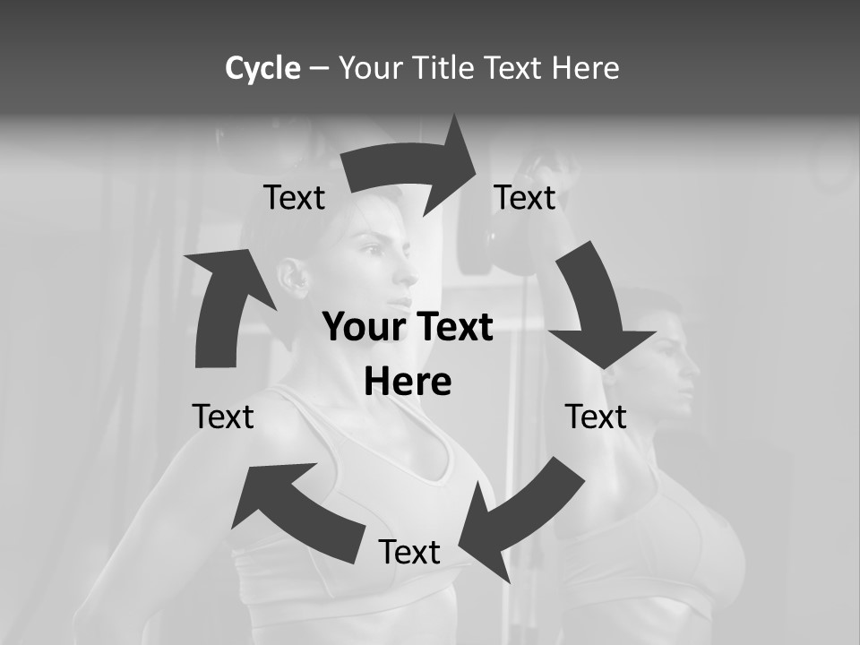 Lifting Weight Building PowerPoint Template