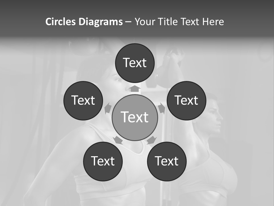 Lifting Weight Building PowerPoint Template