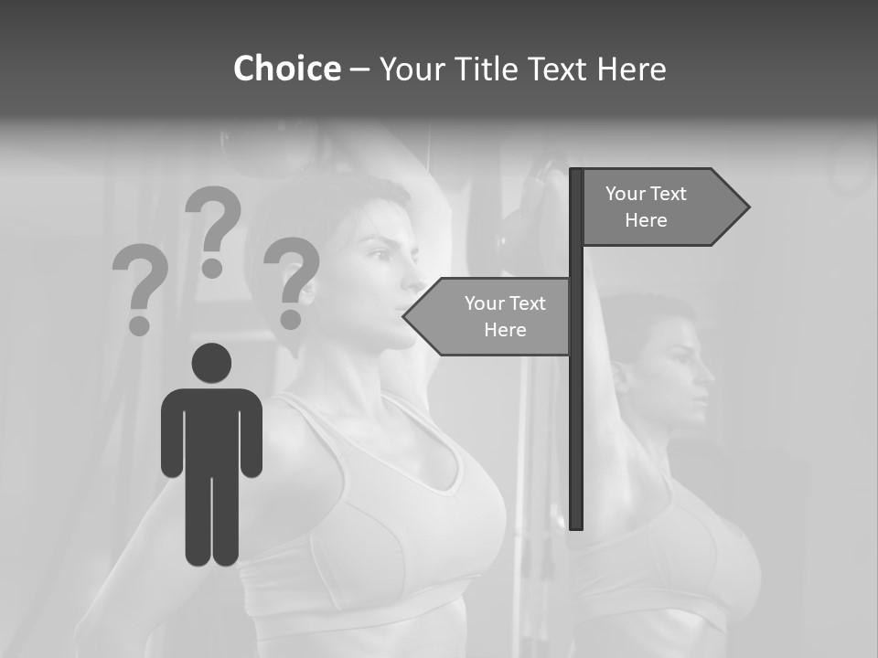 Lifting Weight Building PowerPoint Template