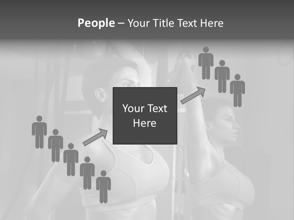 Lifting Weight Building PowerPoint Template