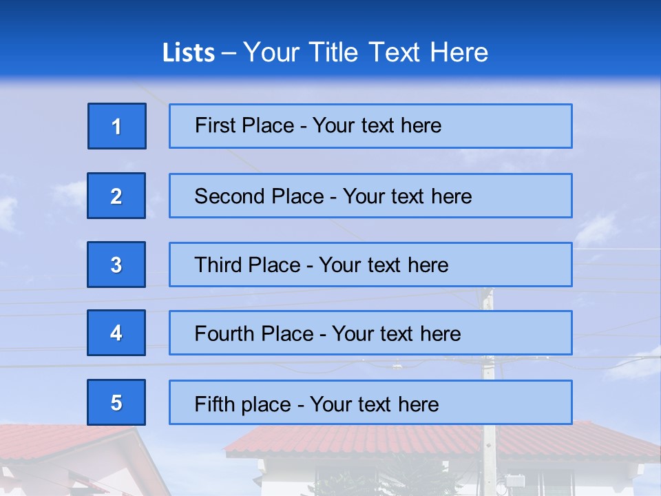 Landscape Urban Countryside PowerPoint Template
