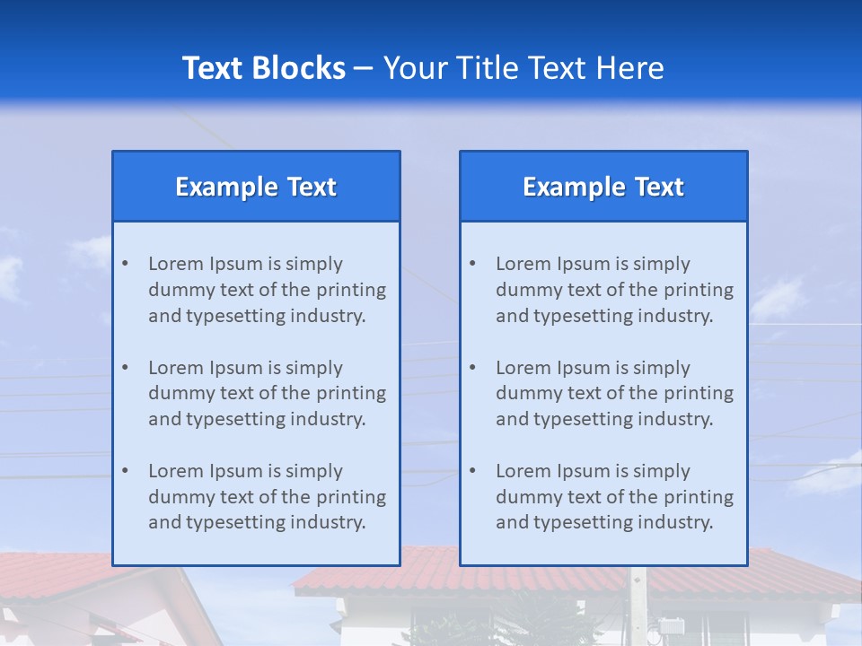 Landscape Urban Countryside PowerPoint Template