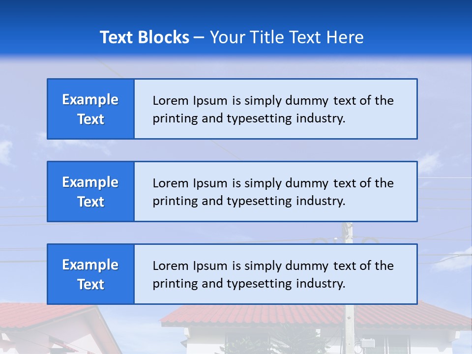 Landscape Urban Countryside PowerPoint Template