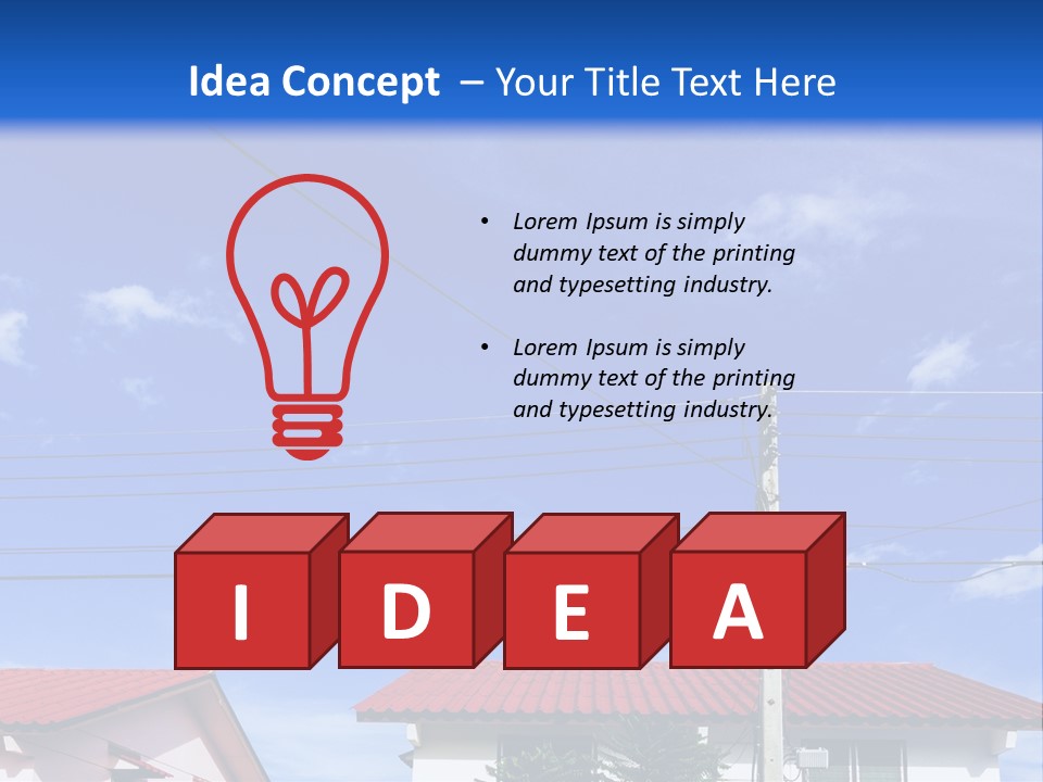 Landscape Urban Countryside PowerPoint Template