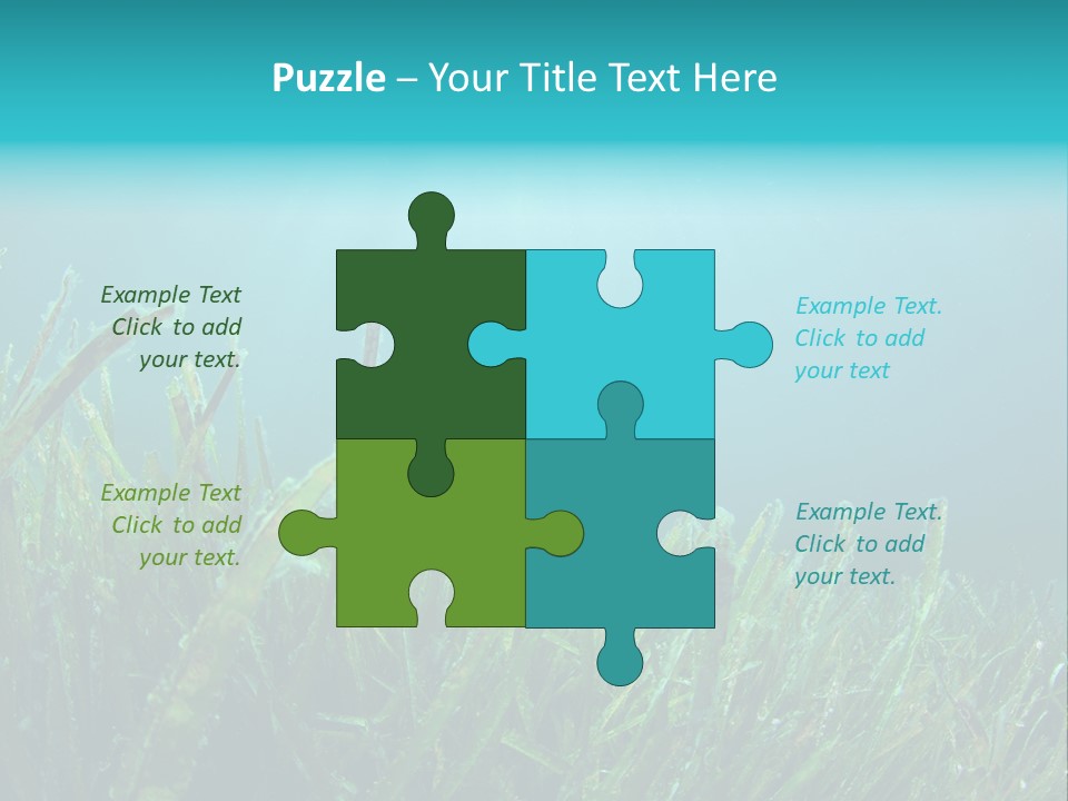 Water Nature Seascape PowerPoint Template