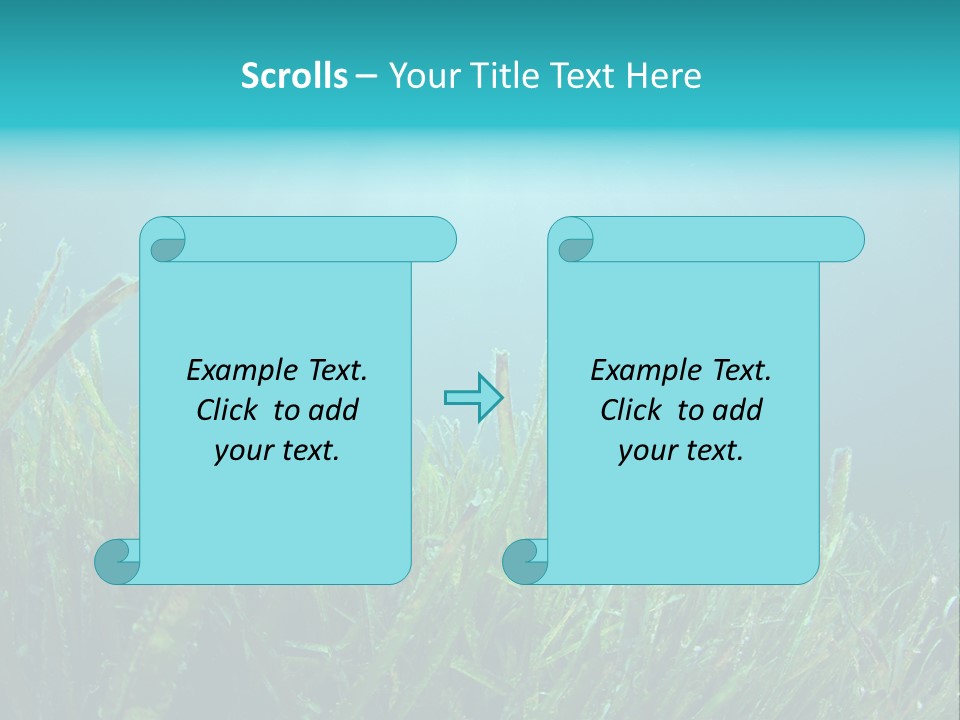 Water Nature Seascape PowerPoint Template