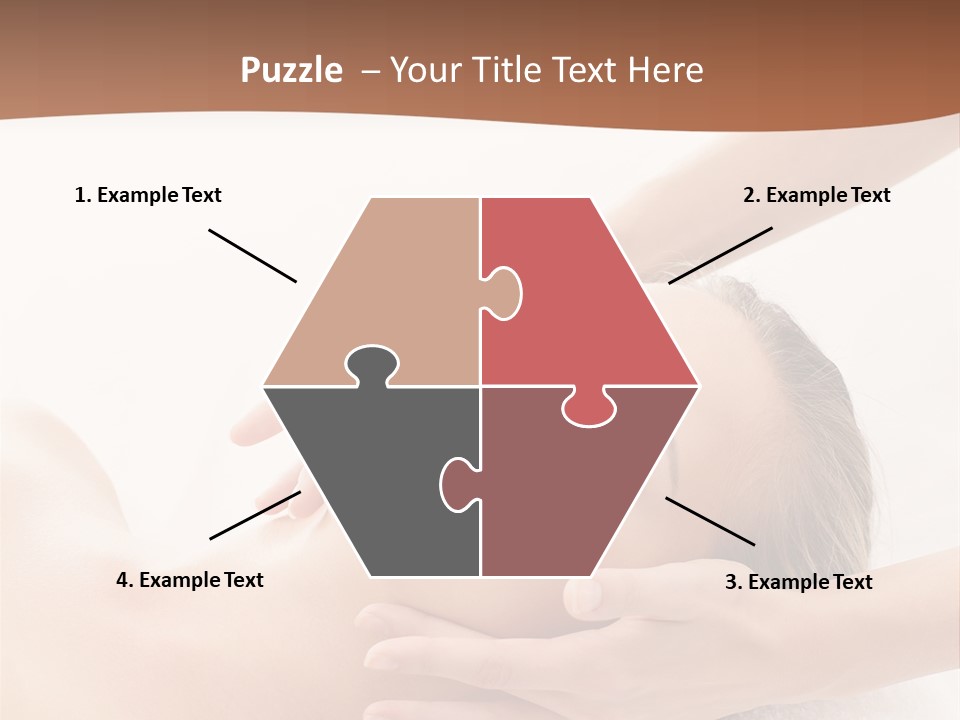 Human Head Skin PowerPoint Template