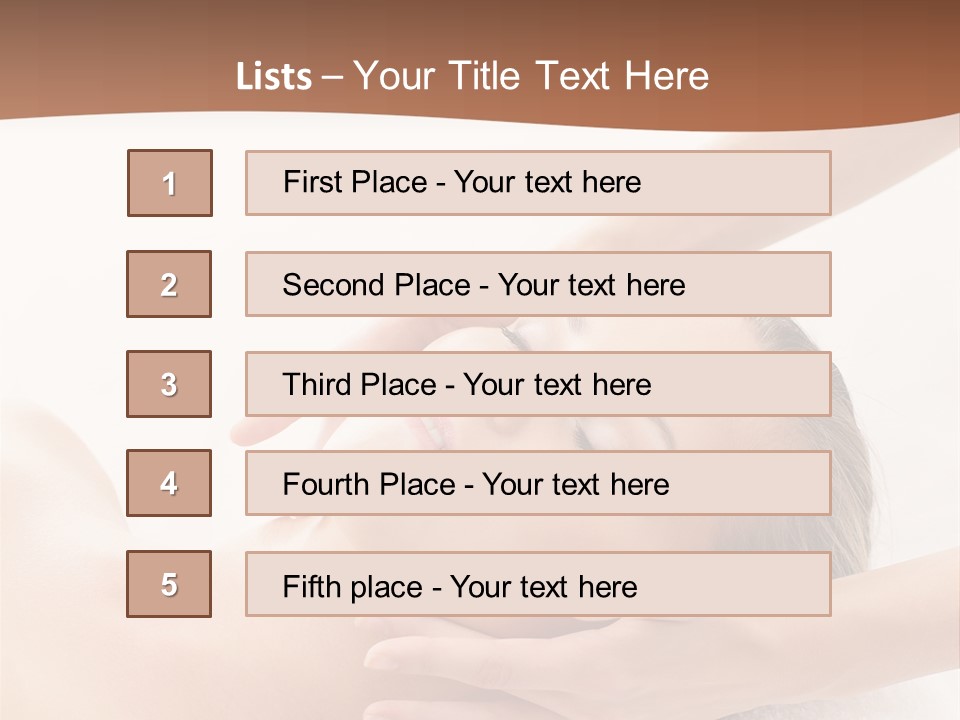 Human Head Skin PowerPoint Template