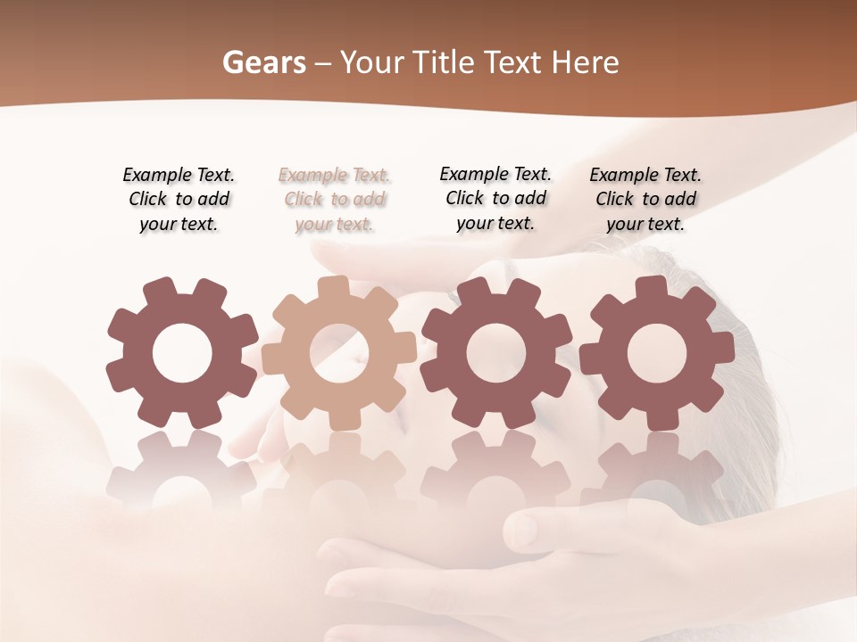 Human Head Skin PowerPoint Template