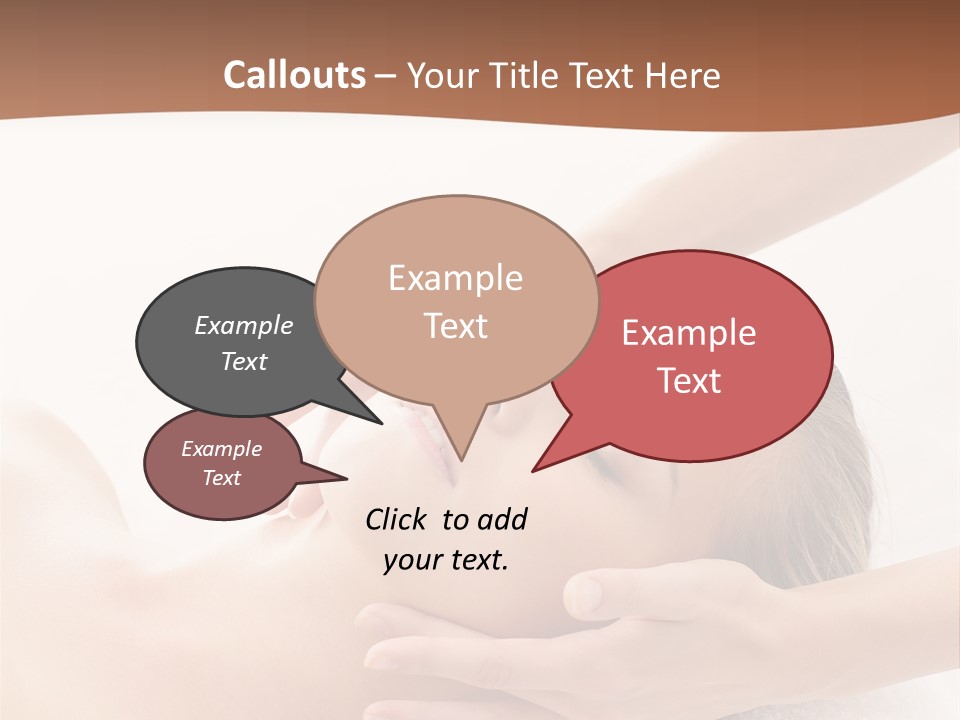 Human Head Skin PowerPoint Template
