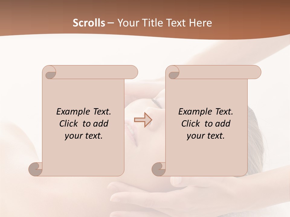 Human Head Skin PowerPoint Template
