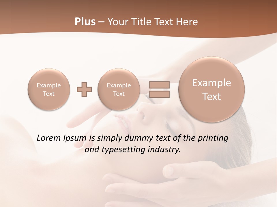 Human Head Skin PowerPoint Template