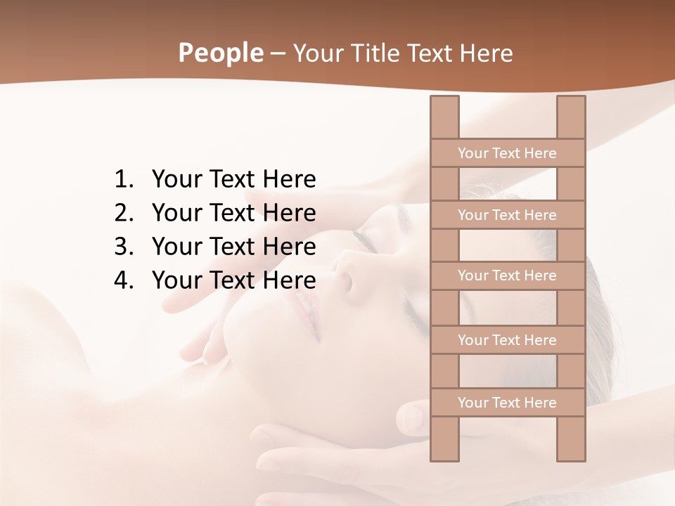 Human Head Skin PowerPoint Template