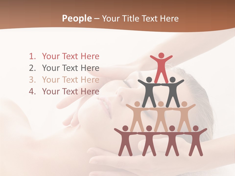 Human Head Skin PowerPoint Template