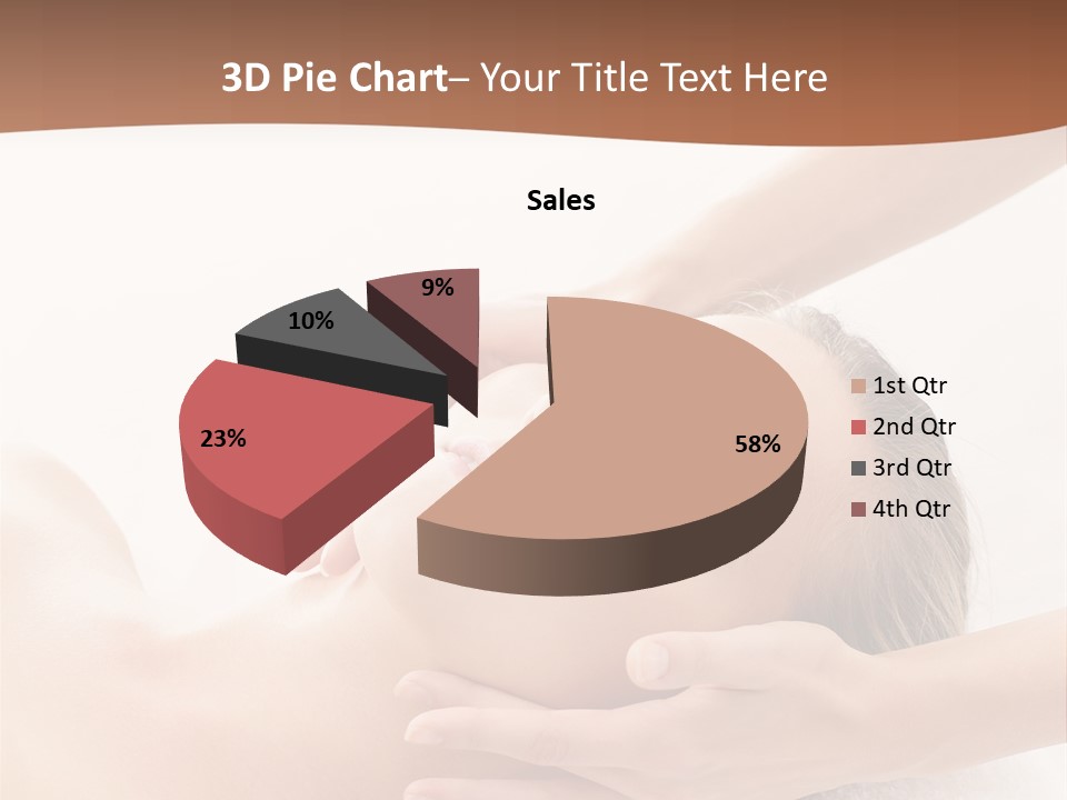 Human Head Skin PowerPoint Template