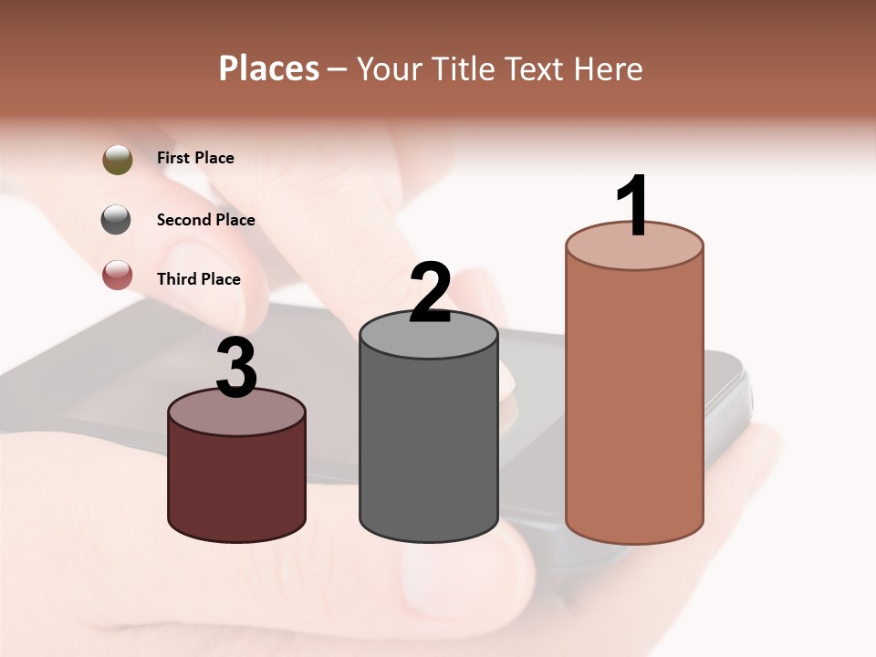 Pointing Computer Showing PowerPoint Template