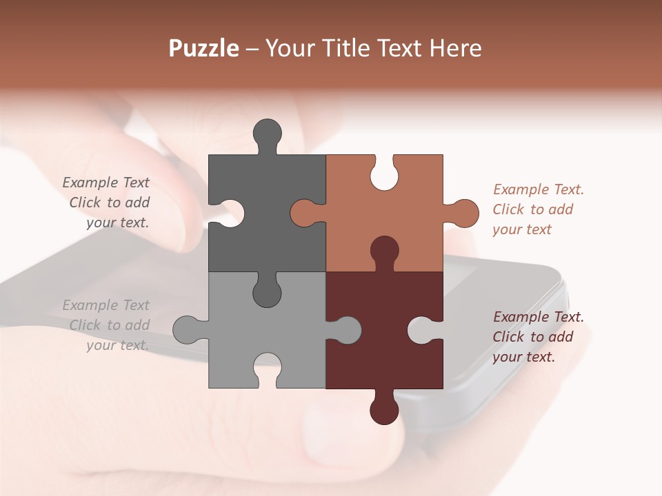 Pointing Computer Showing PowerPoint Template