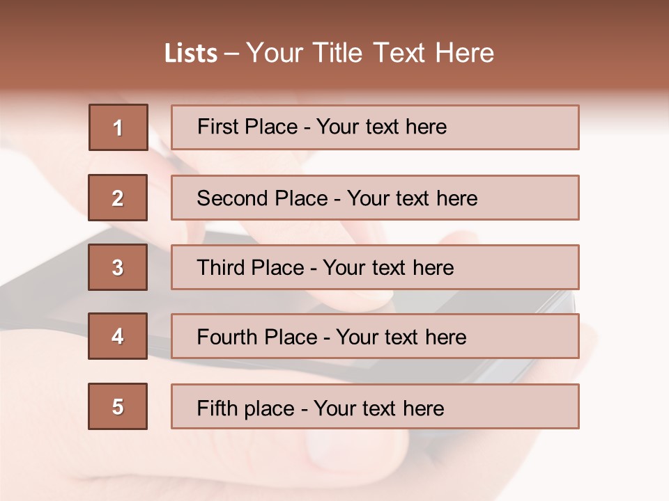 Pointing Computer Showing PowerPoint Template