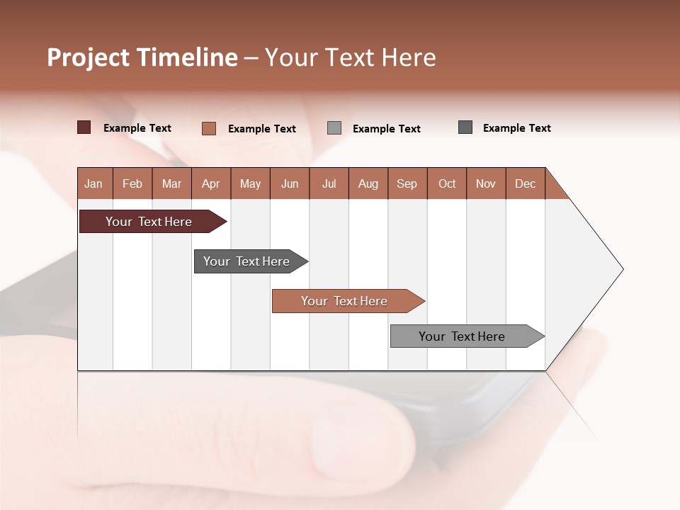 Pointing Computer Showing PowerPoint Template