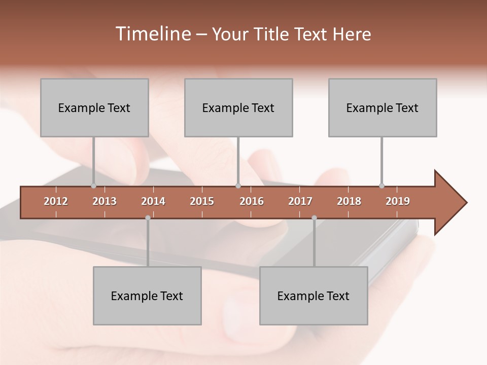 Pointing Computer Showing PowerPoint Template