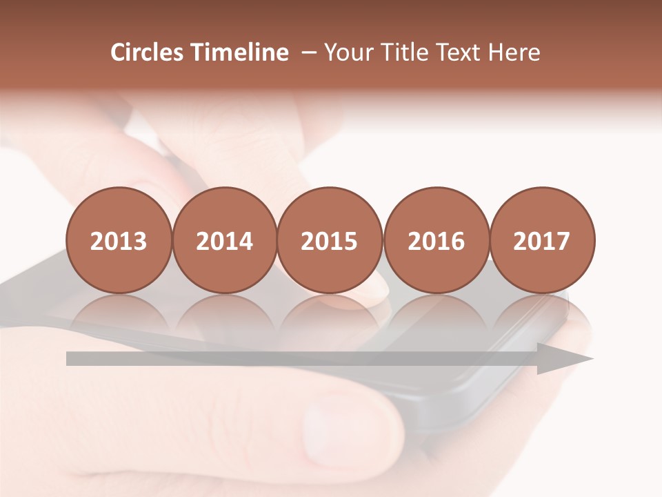 Pointing Computer Showing PowerPoint Template