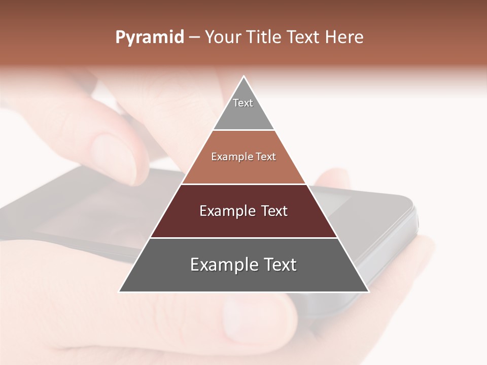Pointing Computer Showing PowerPoint Template