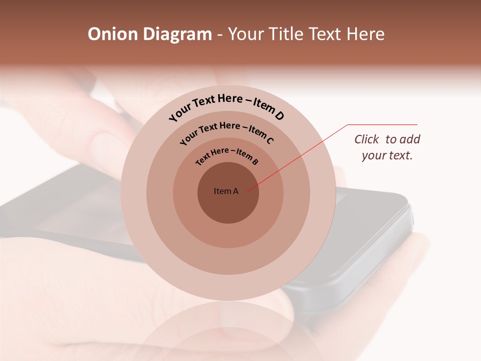 Pointing Computer Showing PowerPoint Template