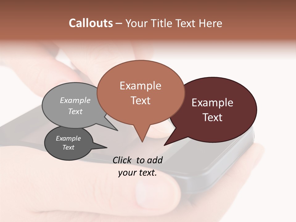 Pointing Computer Showing PowerPoint Template