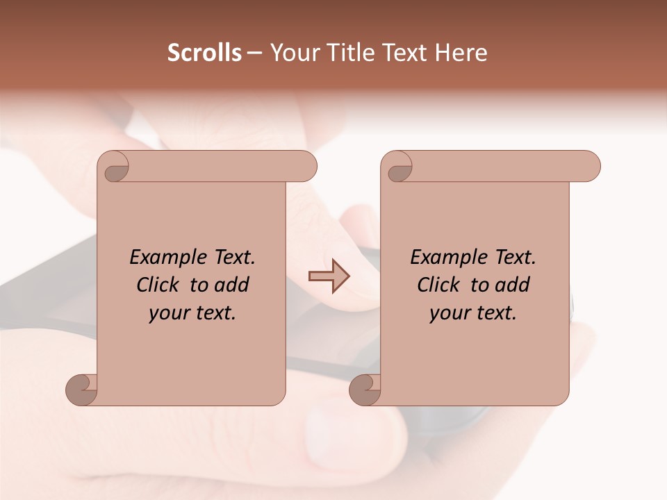 Pointing Computer Showing PowerPoint Template