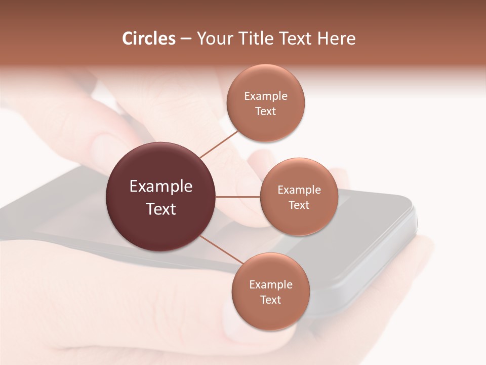 Pointing Computer Showing PowerPoint Template