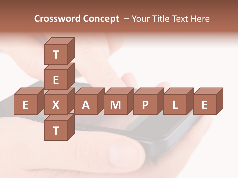 Pointing Computer Showing PowerPoint Template