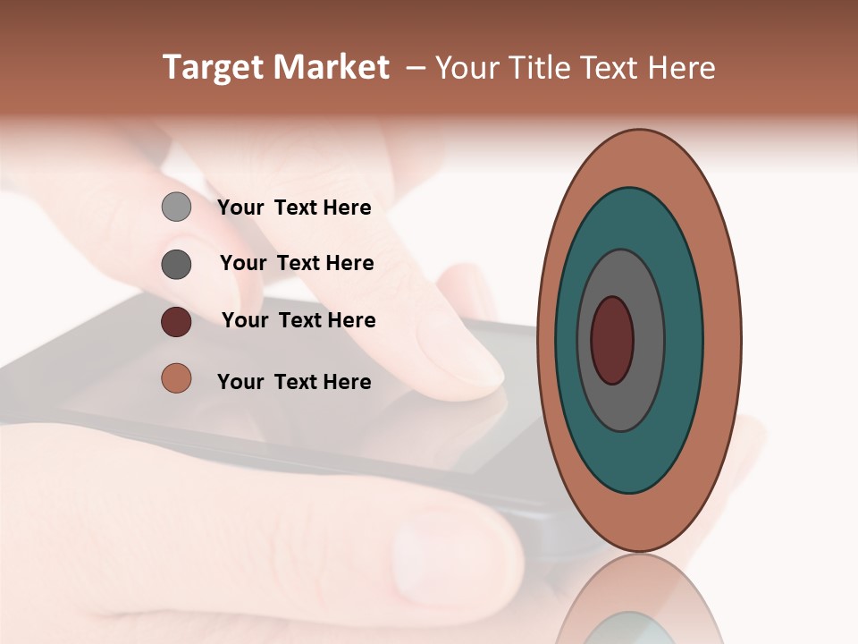 Pointing Computer Showing PowerPoint Template