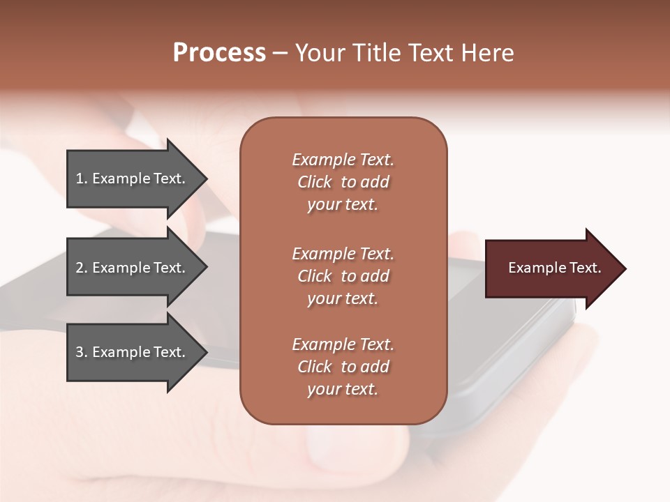 Pointing Computer Showing PowerPoint Template