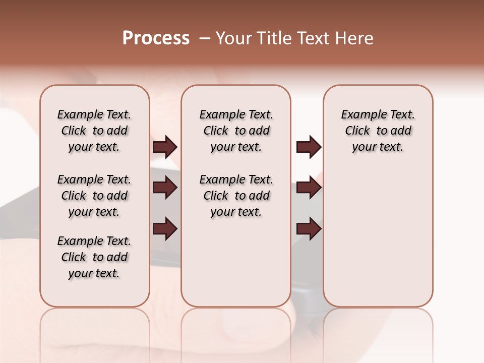 Pointing Computer Showing PowerPoint Template
