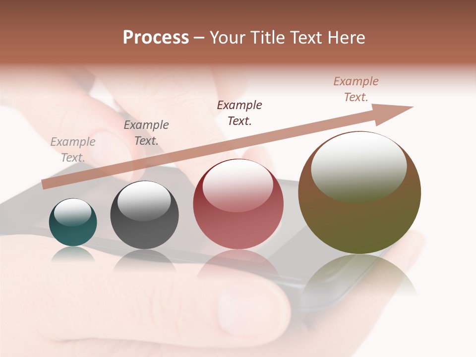 Pointing Computer Showing PowerPoint Template