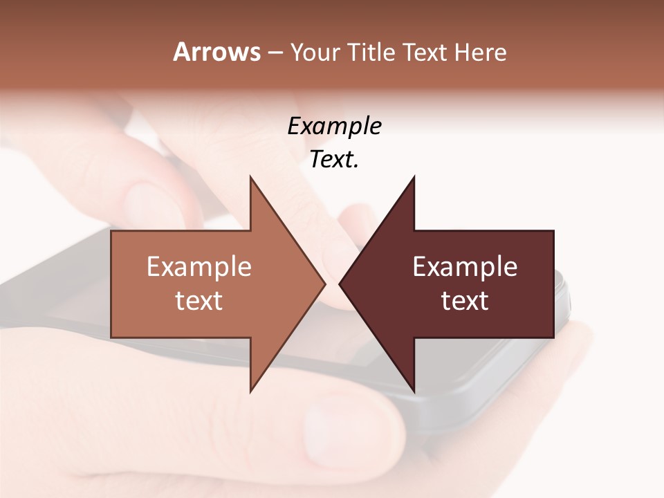 Pointing Computer Showing PowerPoint Template