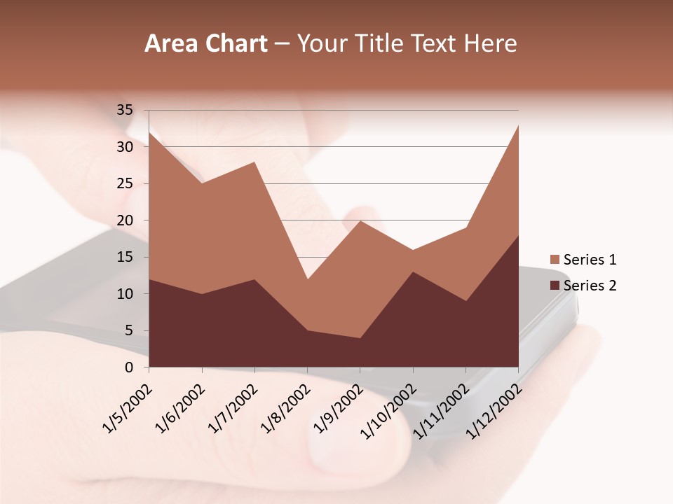 Pointing Computer Showing PowerPoint Template