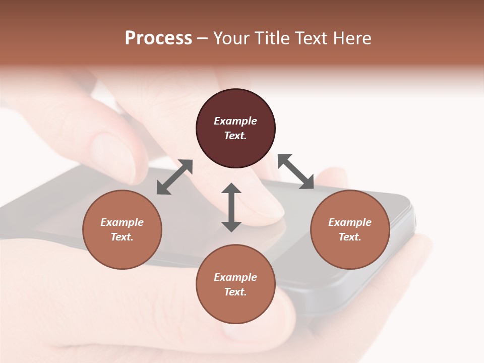 Pointing Computer Showing PowerPoint Template