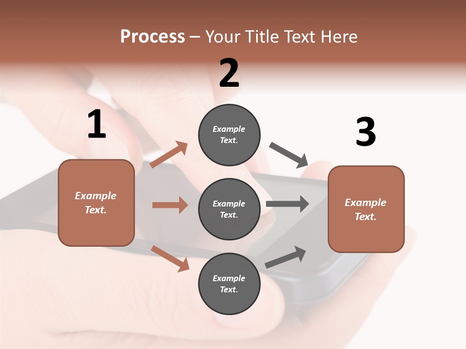 Pointing Computer Showing PowerPoint Template