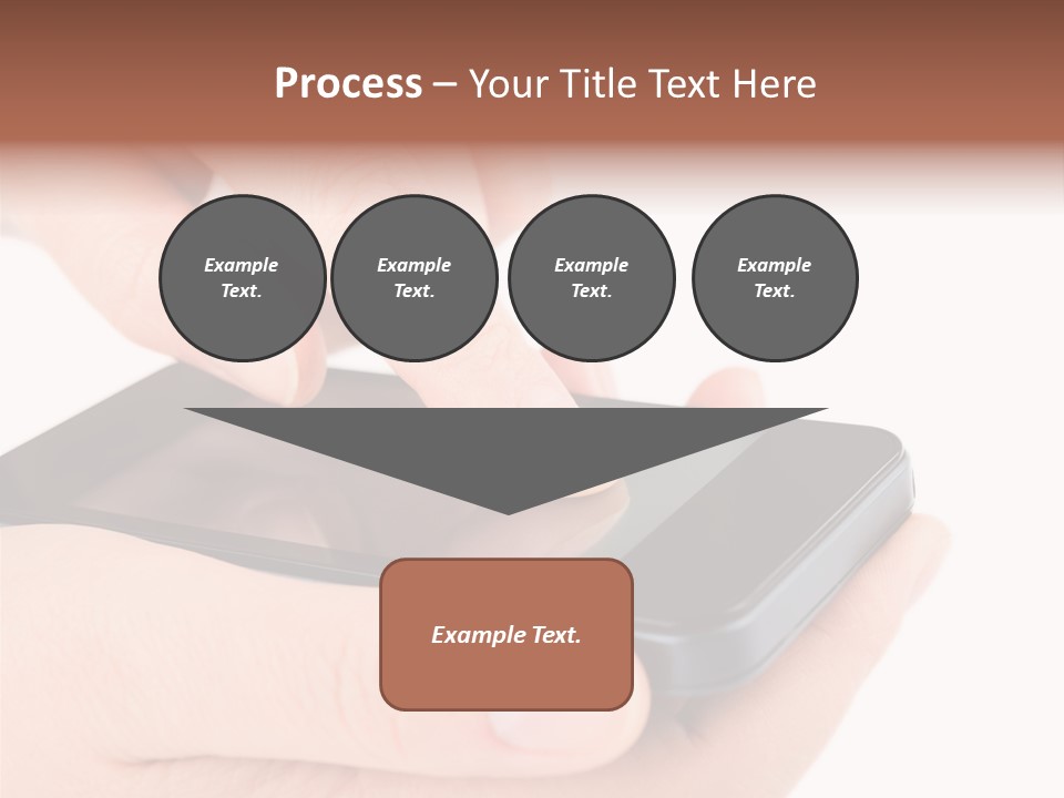 Pointing Computer Showing PowerPoint Template